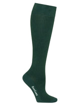 Compression Stockings Bamboo, Green Rib