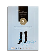 Compression stockings wool and cotton, Checkered