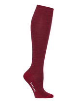 Compression Stockings Bamboo, Bordeaux Melange