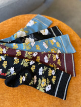 Bamboo socks, 5 pack, flower garden mix