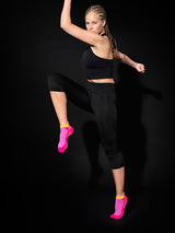 Sports compression ankle socks, Extreme Bounce, pink