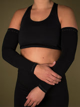 Compression arm sleeve, Performance, black