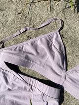 Soft bra, organic cotton, lilac