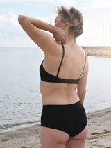 Briefs, organic cotton, black