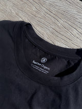 T-shirt, organic cotton, black