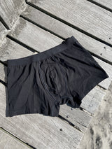 Boxers, organic cotton, black