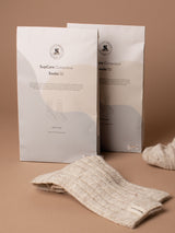 Recycled linen socks, 2 pairs