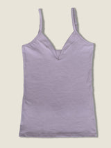 Top, organic cotton, lilac