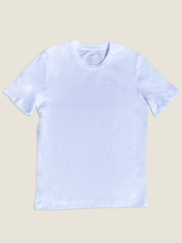 T-shirt, organic cotton, white