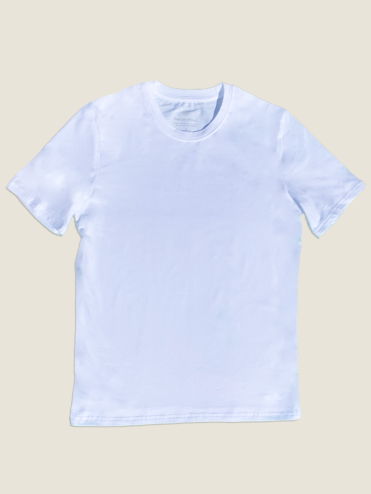 T-shirt, organic cotton, white